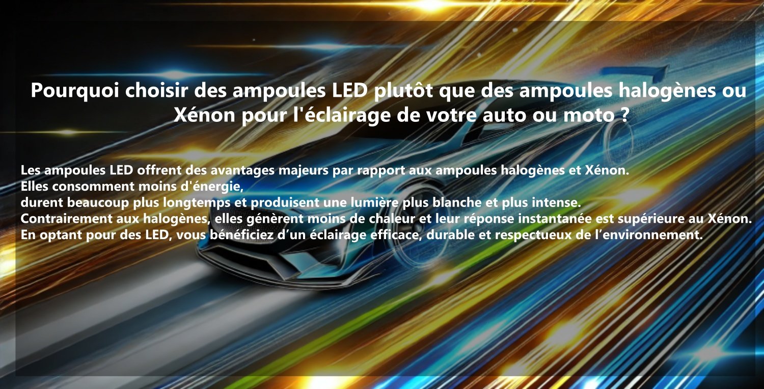Pourquoi des ampoules led